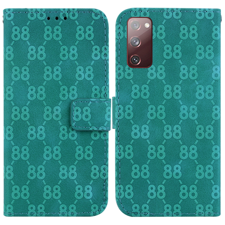 For Samsung Galaxy S20 FE 4G / 5G Double 8-shaped Embossed Leather Phone Case(Green)
For Samsung Galaxy S20 FE 4G / 5G Double 8-shaped Embossed Leather Phone Case(Green)