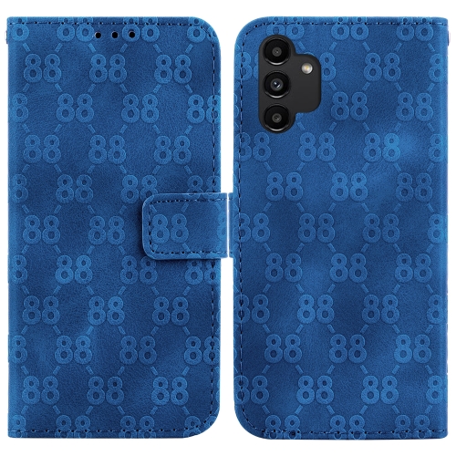 For Samsung Galaxy S22 Ultra 5G Double 8-shaped Embossed Leather Phone Case(Blue)
For Samsung Galaxy S22 Ultra 5G Double 8-shaped Embossed Leather Phone Case(Blue)