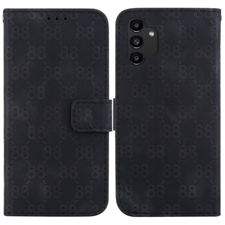 For Samsung Galaxy S22 Ultra 5G Double 8-shaped Embossed Leather Phone Case(Black)
For Samsung Galaxy S22 Ultra 5G Double 8-shaped Embossed Leather Phone Case(Black)