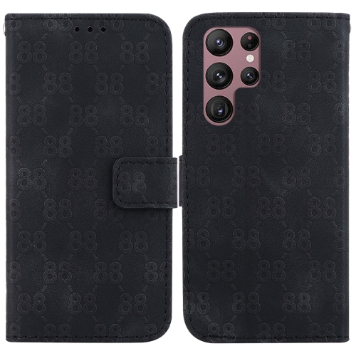 For Samsung Galaxy S22 Ultra 5G Double 8-shaped Embossed Leather Phone Case(Black)
For Samsung Galaxy S22 Ultra 5G Double 8-shaped Embossed Leather Phone Case(Black)