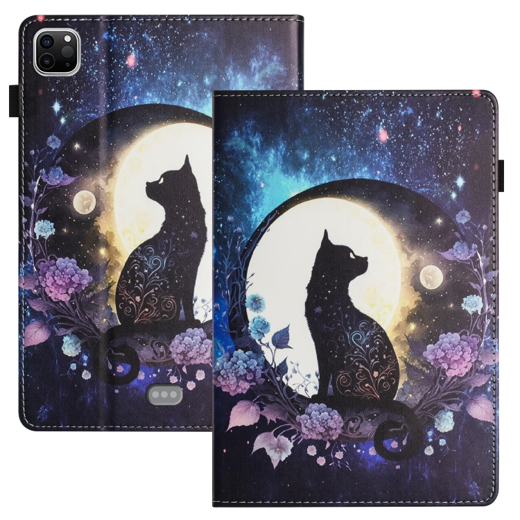 For iPad Pro 11 2021 2020 2018 / Air 2020 Sewing Litchi Texture Smart Leather Tablet Case(Cat) 
For iPad Pro 11 2021 2020 2018 / Air 2020 Sewing Litchi Texture Smart Leather Tablet Case(Cat)