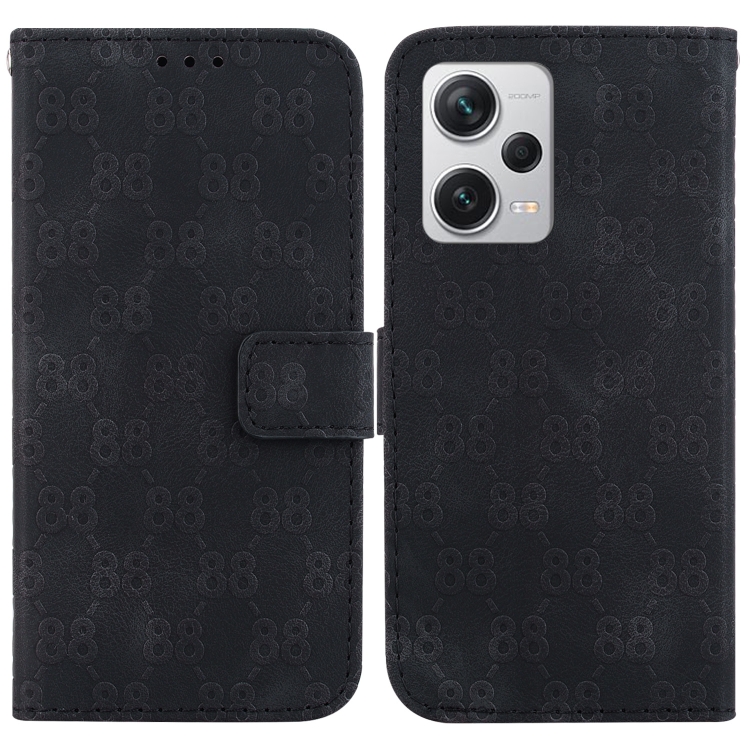 For Xiaomi Redmi Note 12 Pro+ Global Double 8-shaped Embossed Leather Phone Case(Black)
For Xiaomi Redmi Note 12 Pro+ Global Double 8-shaped Embossed Leather Phone Case(Black)