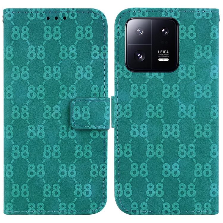 For Xiaomi 13 Pro Double 8-shaped Embossed Leather Phone Case(Green) 
For Xiaomi 13 Pro Double 8-shaped Embossed Leather Phone Case(Green)