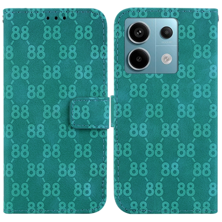 For Xiaomi Redmi Note 13 Pro 5G Double 8-shaped Embossed Leather Phone Case(Green)
For Xiaomi Redmi Note 13 Pro 5G Double 8-shaped Embossed Leather Phone Case(Green)