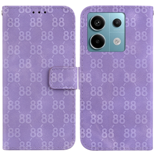 For Xiaomi Redmi Note 13 Pro 5G Double 8-shaped Embossed Leather Phone Case(Purple)
For Xiaomi Redmi Note 13 Pro 5G Double 8-shaped Embossed Leather Phone Case(Purple)