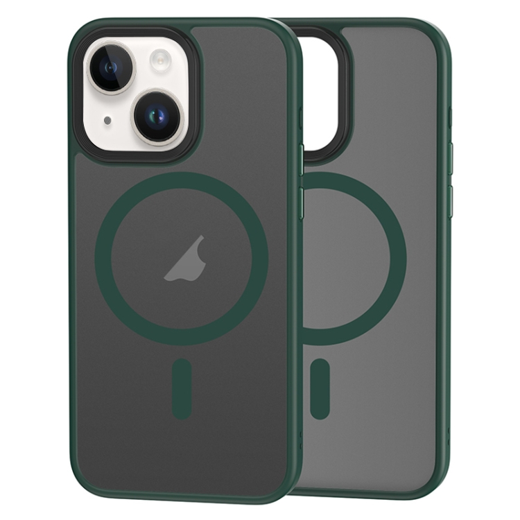 For iPhone 14 Brilliant Series MagSafe Micro-frosted Anti-fingerprint PC Phone Case(Green)
For iPhone 14 Brilliant Series MagSafe Micro-frosted Anti-fingerprint PC Phone Case(Green)