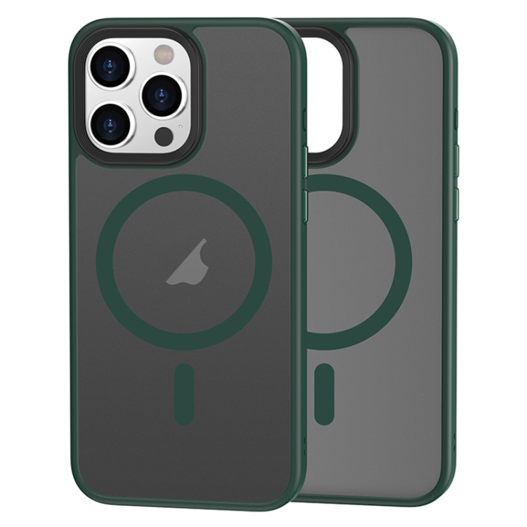 For iPhone 13 Pro Max Brilliant Series MagSafe Micro-frosted Anti-fingerprint PC Phone Case(Green)
For iPhone 13 Pro Max Brilliant Series MagSafe Micro-frosted Anti-fingerprint PC Phone Case(Green)