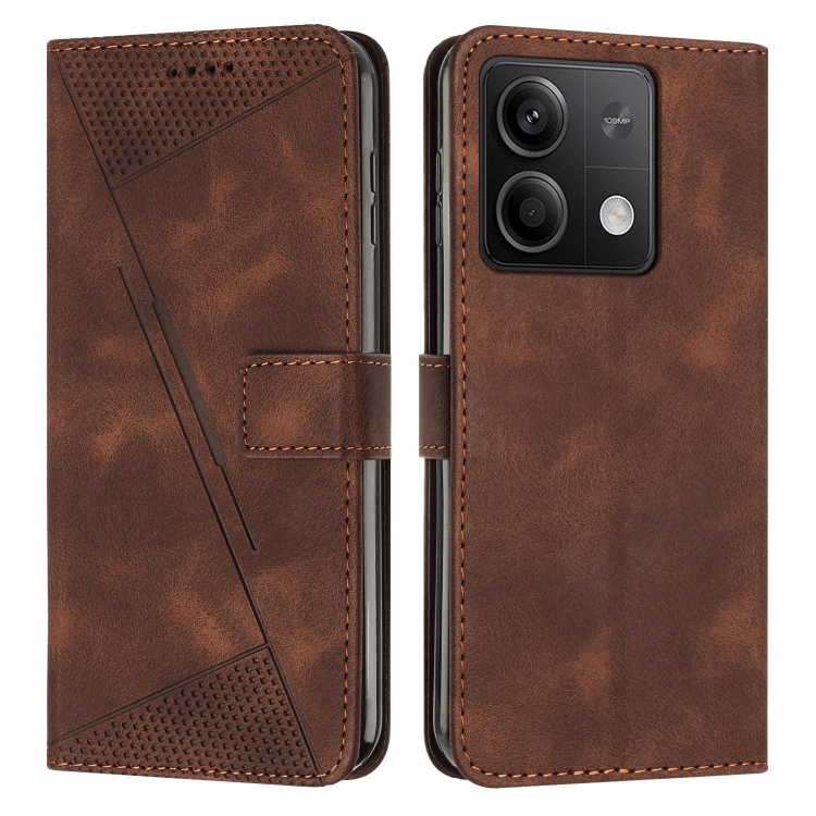 For Xiaomi Redmi Note 13 Dream Triangle Leather Phone Case with Lanyard(Brown)
For Xiaomi Redmi Note 13 Dream Triangle Leather Phone Case with Lanyard(Brown)