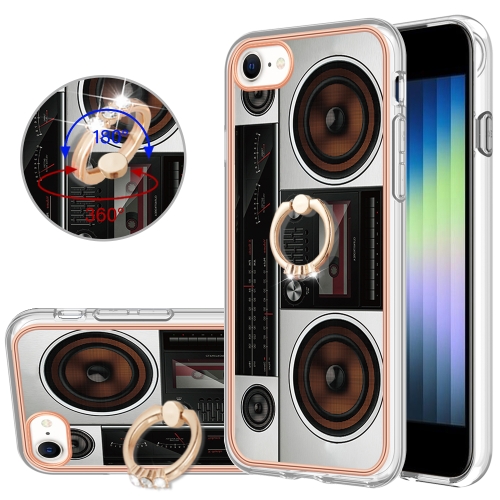 For iPhone SE 2022 / SE 2020 / 8 Electroplating Dual-side IMD Phone Case with Ring Holder(Retro Radio)
For iPhone SE 2022 / SE 2020 / 8 Electroplating Dual-side IMD Phone Case with Ring Holder(Retro Radio)