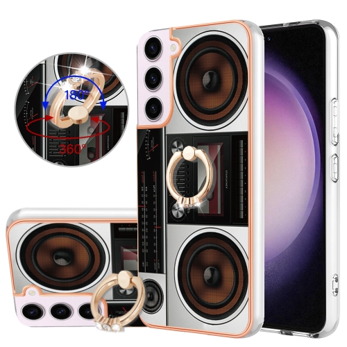 For Samsung Galaxy S22 5G Electroplating Dual-side IMD Phone Case with Ring Holder(Retro Radio)
For Samsung Galaxy S22 5G Electroplating Dual-side IMD Phone Case with Ring Holder(Retro Radio)