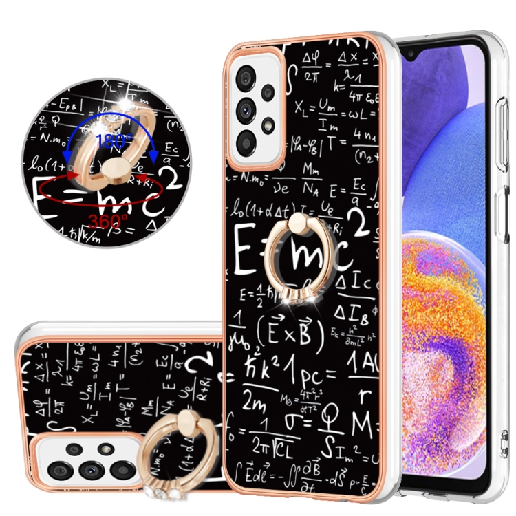For Samsung Galaxy A72 5G / 4G Electroplating Dual-side IMD Phone Case with Ring Holder(Equation)
For Samsung Galaxy A72 5G / 4G Electroplating Dual-side IMD Phone Case with Ring Holder(Equation)