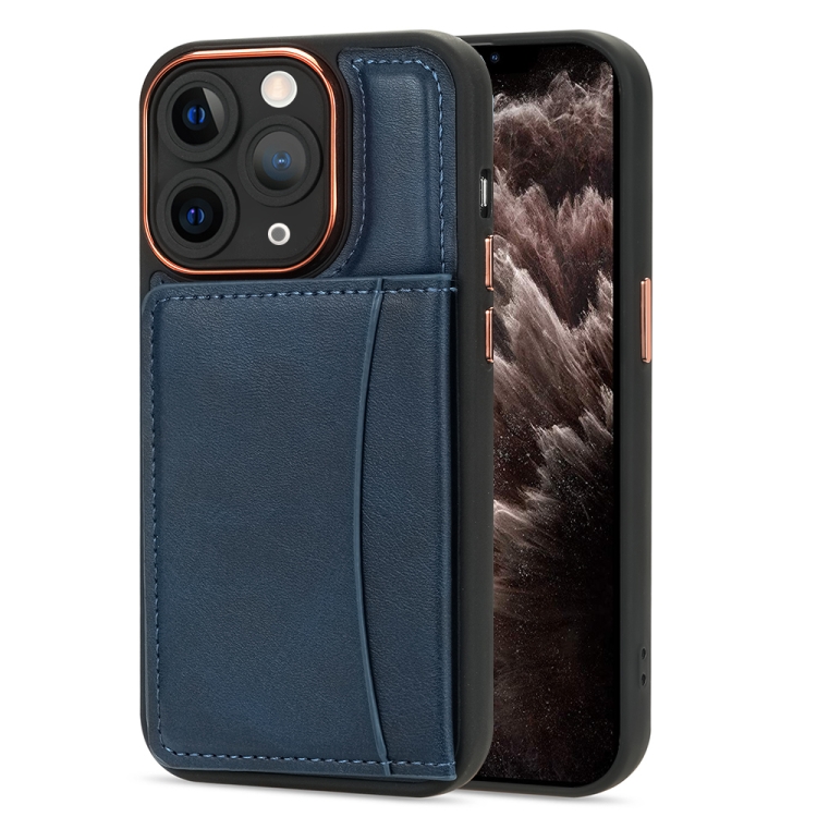 For iPhone 11 Pro Max Multifunctional Magsafe Magnetic Card Bag Phone Case(Blue)
For iPhone 11 Pro Max Multifunctional Magsafe Magnetic Card Bag Phone Case(Blue)