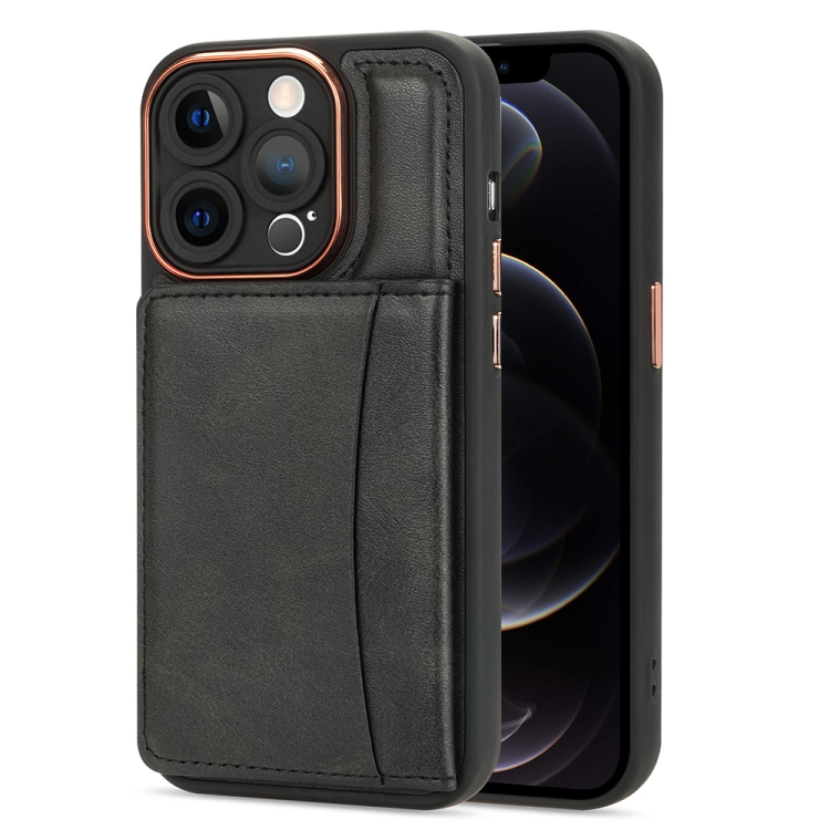 For iPhone 12 Pro Max Multifunctional Magsafe Magnetic Card Bag Phone Case(Black)
For iPhone 12 Pro Max Multifunctional Magsafe Magnetic Card Bag Phone Case(Black)