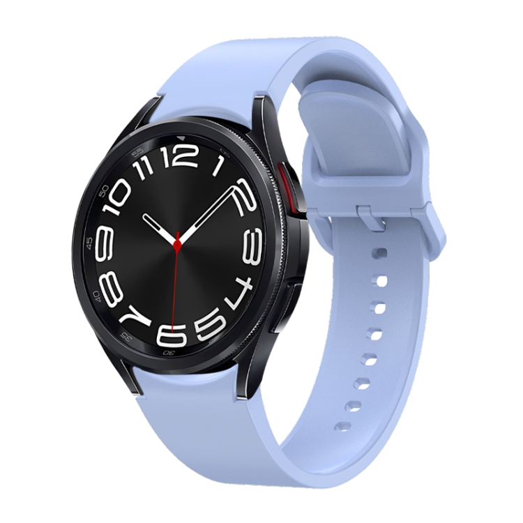 For Samsung Galaxy Watch 6 Solid Color Quick Release Silicone Watch Band(Light Purple)
For Samsung Galaxy Watch 6 Solid Color Quick Release Silicone Watch Band(Light Purple)