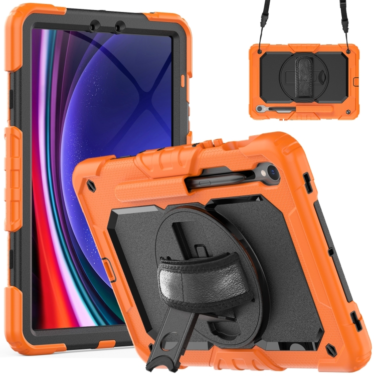 For Samsung Galaxy Tab S9 / S9 FE Silicone Hybrid PC Tablet Protective Case(Orange+Black)
For Samsung Galaxy Tab S9 / S9 FE Silicone Hybrid PC Tablet Protective Case(Orange+Black)