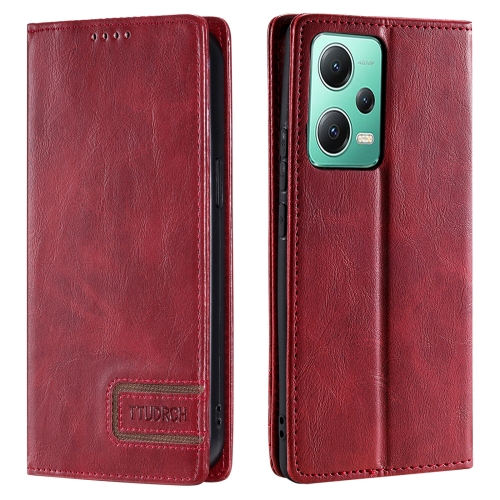 For Xiaomi Redmi Note 12 5G Global TTUDRCH RFID Retro Texture Leather Phone Case(Red)
For Xiaomi Redmi Note 12 5G Global TTUDRCH RFID Retro Texture Leather Phone Case(Red)