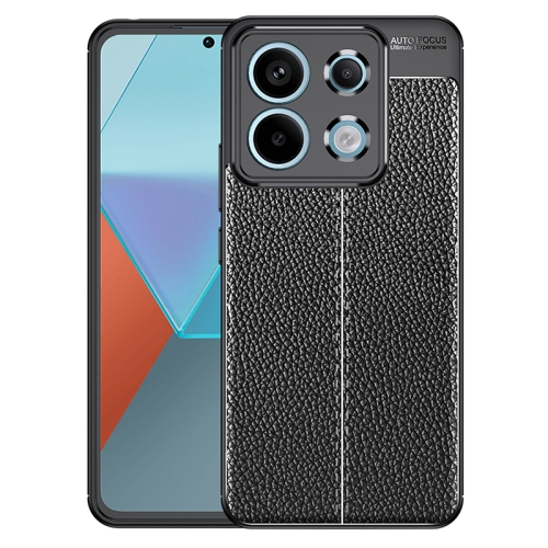 For Xiaomi Redmi Note 13 Pro Litchi Texture Shockproof TPU Phone Case(Black)
For Xiaomi Redmi Note 13 Pro Litchi Texture Shockproof TPU Phone Case(Black)