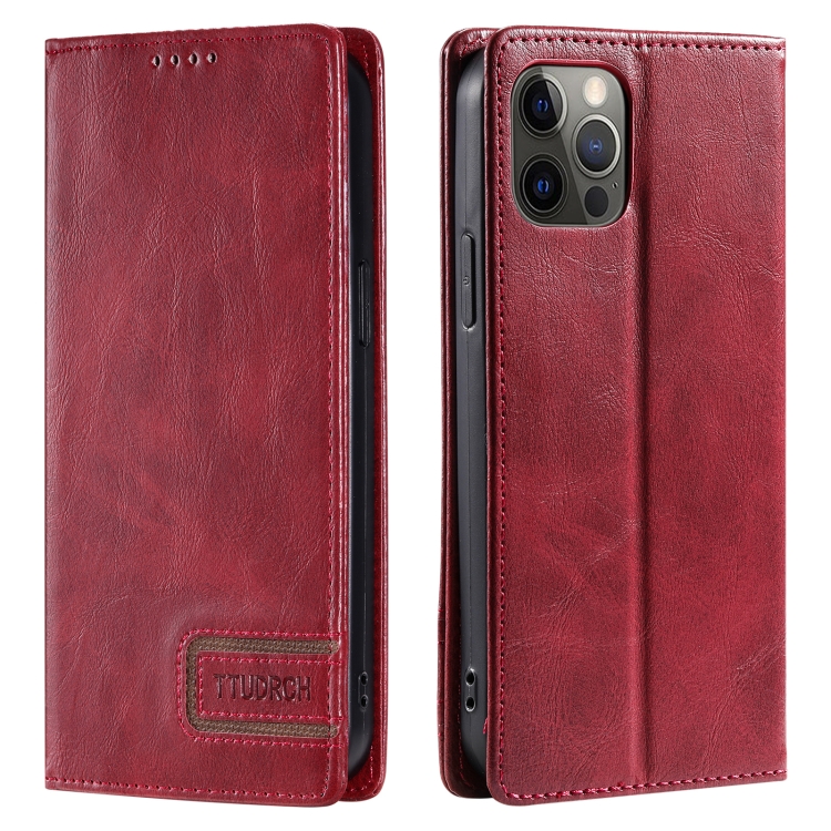 For iPhone 11 Pro Max TTUDRCH RFID Retro Texture Magnetic Leather Phone Case(Red)
For iPhone 11 Pro Max TTUDRCH RFID Retro Texture Magnetic Leather Phone Case(Red)