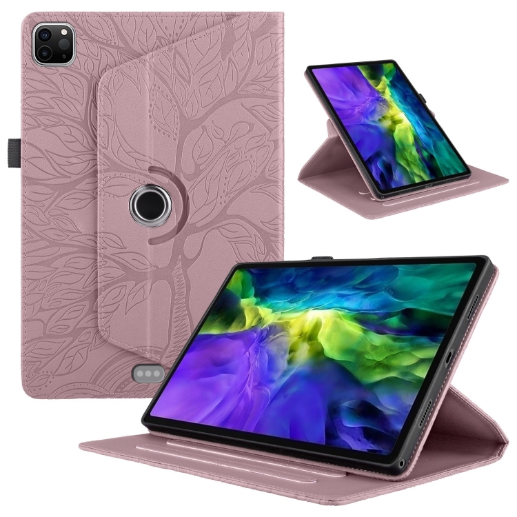 For iPad Pro 12.9 2022 / 2021 / 2020 Tree Life Embossed Rotation Leather Smart Tablet Case(Rose Gold)
For iPad Pro 12.9 2022 / 2021 / 2020 Tree Life Embossed Rotation Leather Smart Tablet Case(Rose Gold)