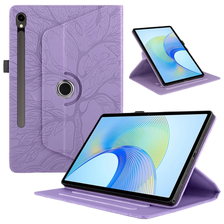 For Samsung Galaxy Tab S9 FE / S9 X510 Tree Life Embossed Rotation Leather Smart Tablet Case(Purple)
For Samsung Galaxy Tab S9 FE / S9 X510 Tree Life Embossed Rotation Leather Smart Tablet Case(Purple)