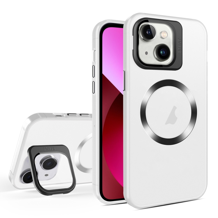 For iPhone 13 Skin Feel CD Texture MagSafe Lens Holder Phone Case(Matte White)
For iPhone 13 Skin Feel CD Texture MagSafe Lens Holder Phone Case(Matte White)