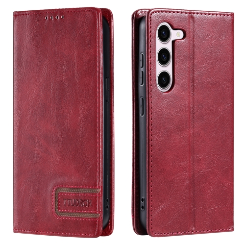 For Samsung Galaxy S23+ 5G TTUDRCH RFID Retro Texture Magnetic Leather Phone Case(Red)
For Samsung Galaxy S23+ 5G TTUDRCH RFID Retro Texture Magnetic Leather Phone Case(Red)