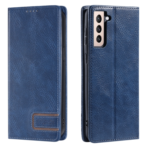 For Samsung Galaxy S21+ 5G TTUDRCH RFID Retro Texture Magnetic Leather Phone Case(Blue)
For Samsung Galaxy S21+ 5G TTUDRCH RFID Retro Texture Magnetic Leather Phone Case(Blue)