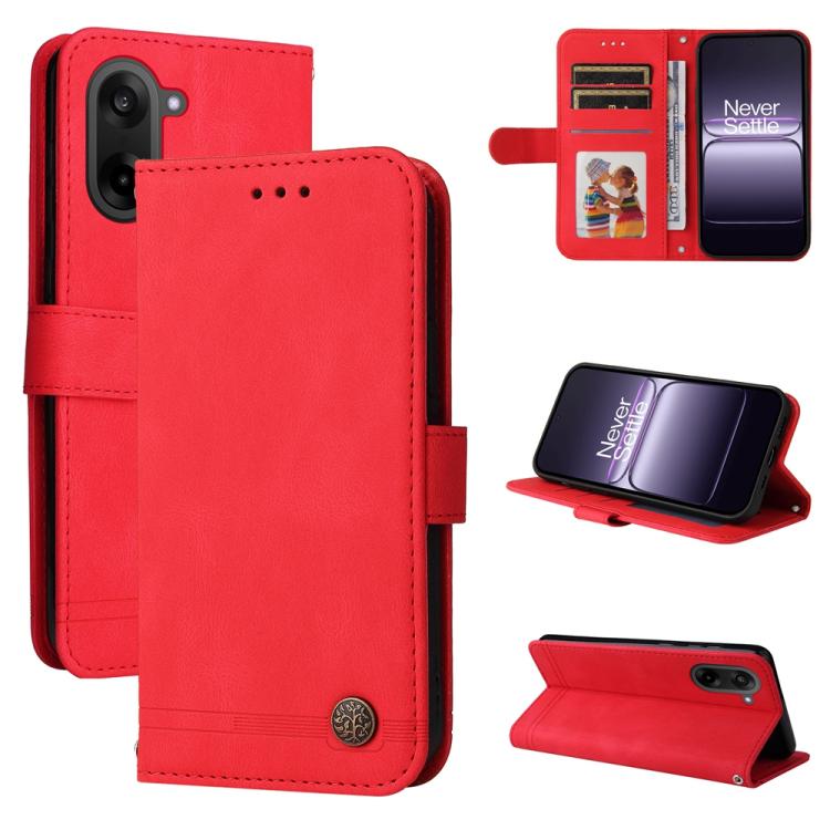 For OnePlus Ace 5 Racing / Nord CE5 Skin Feel Life Tree Metal Button Leather Phone Case(Red)
For OnePlus Ace 5 Racing / Nord CE5 Skin Feel Life Tree Metal Button Leather Phone Case(Red)