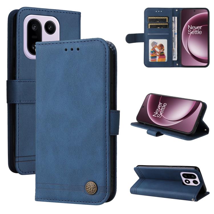 For OnePlus 15 Skin Feel Life Tree Metal Button Leather Phone Case(Blue)
For OnePlus 15 Skin Feel Life Tree Metal Button Leather Phone Case(Blue)