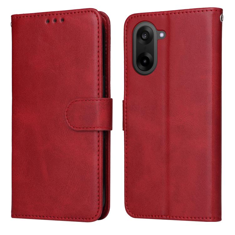 For OnePlus Ace 5 Racing / Nord CE5 Classic Calf Texture Flip Leather Phone Case(Red) 
For OnePlus Ace 5 Racing / Nord CE5 Classic Calf Texture Flip Leather Phone Case(Red)
