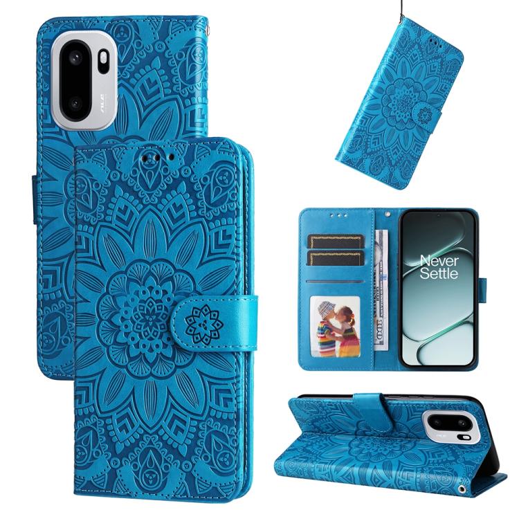 For OnePlus Ace 6 / 15R Embossed Sunflower Leather Phone Case(Blue)
For OnePlus Ace 6 / 15R Embossed Sunflower Leather Phone Case(Blue)