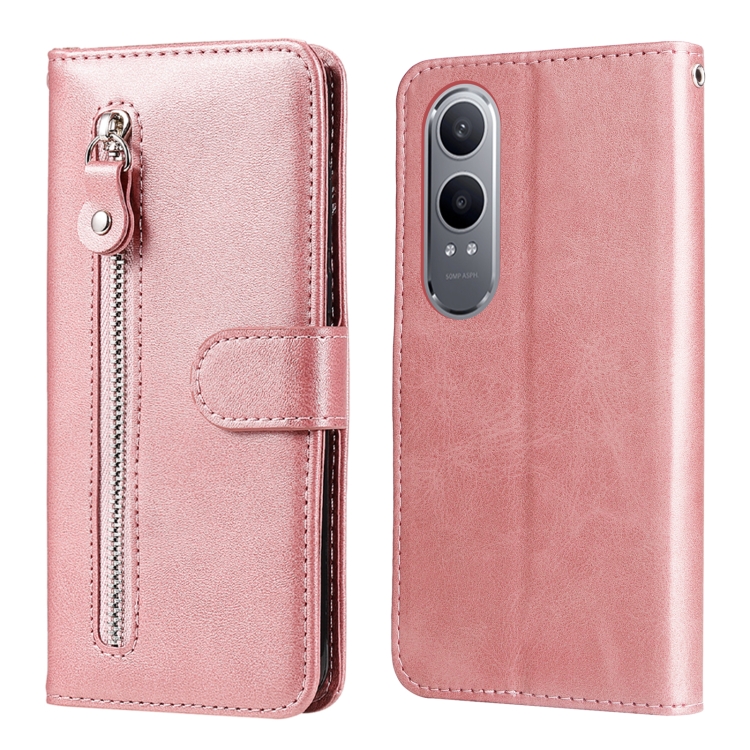 For OnePlus Nord CE4 Lite Fashion Calf Texture Zipper Leather Phone Case(Rose Gold)
For OnePlus Nord CE4 Lite Fashion Calf Texture Zipper Leather Phone Case(Rose Gold)