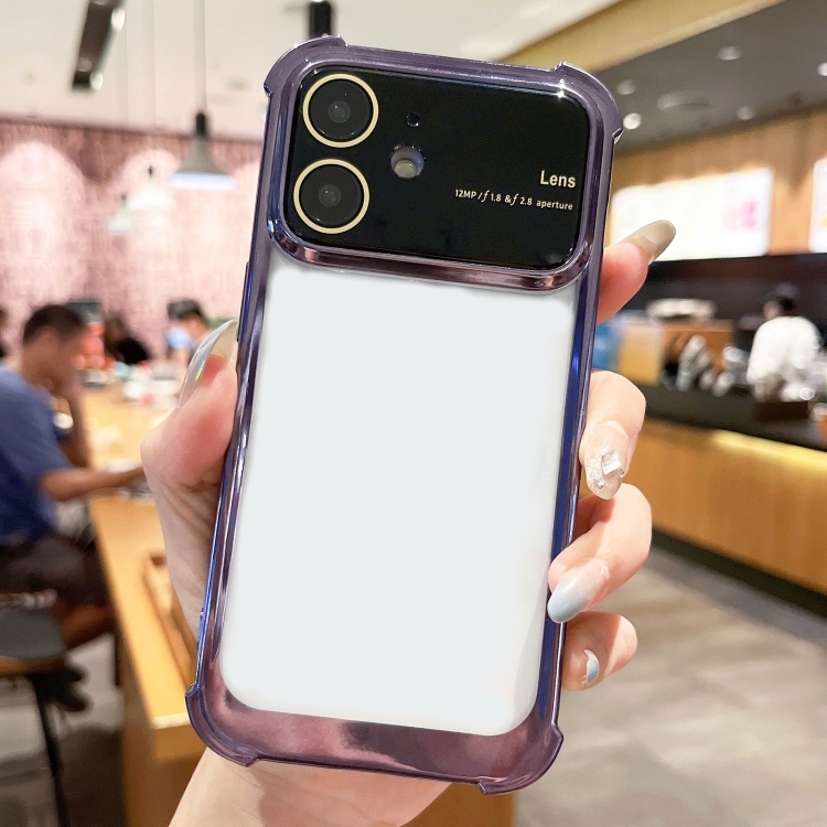 For iPhone 11 Four-corner Shockproof TPU Phone Case with Lens Film(Purple)
For iPhone 11 Four-corner Shockproof TPU Phone Case with Lens Film(Purple)