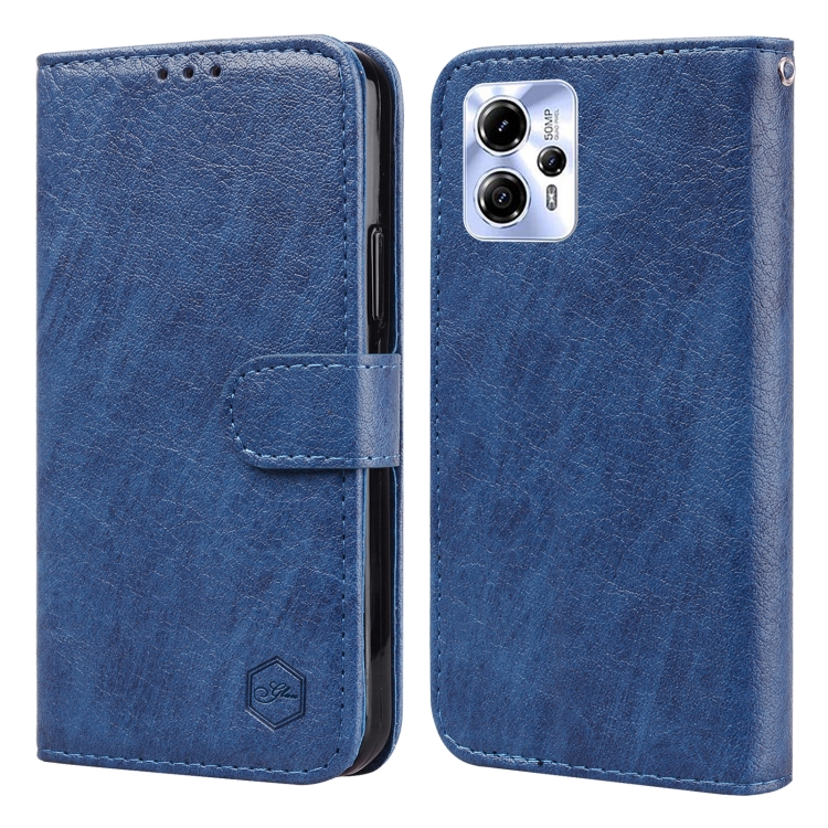 For Motorola Moto G13 / G23 Skin Feeling Oil Leather Texture PU + TPU Phone Case(Dark Blue)
For Motorola Moto G13 / G23 Skin Feeling Oil Leather Texture PU + TPU Phone Case(Dark Blue)