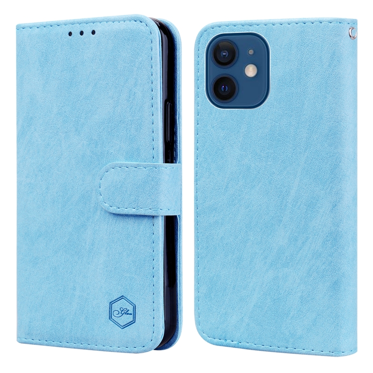 For iPhone 13 mini Skin Feeling Oil Leather Texture PU + TPU Phone Case(Light Blue)
For iPhone 13 mini Skin Feeling Oil Leather Texture PU + TPU Phone Case(Light Blue)