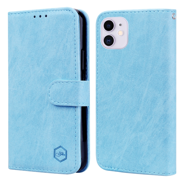 For iPhone 11 Skin Feeling Oil Leather Texture PU + TPU Phone Case(Light Blue)
For iPhone 11 Skin Feeling Oil Leather Texture PU + TPU Phone Case(Light Blue)