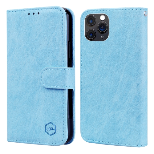 For iPhone 11 Pro Max Skin Feeling Oil Leather Texture PU + TPU Phone Case(Light Blue)
For iPhone 11 Pro Max Skin Feeling Oil Leather Texture PU + TPU Phone Case(Light Blue)