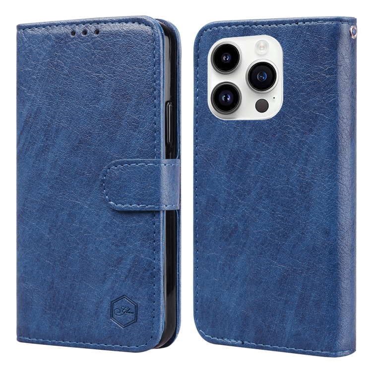 For iPhone 14 Pro Skin Feeling Oil Leather Texture PU + TPU Phone Case(Dark Blue)
For iPhone 14 Pro Skin Feeling Oil Leather Texture PU + TPU Phone Case(Dark Blue)