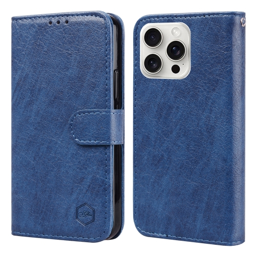 For iPhone 16 Pro Skin Feeling Oil Leather Texture PU + TPU Phone Case(Dark Blue)
For iPhone 16 Pro Skin Feeling Oil Leather Texture PU + TPU Phone Case(Dark Blue)