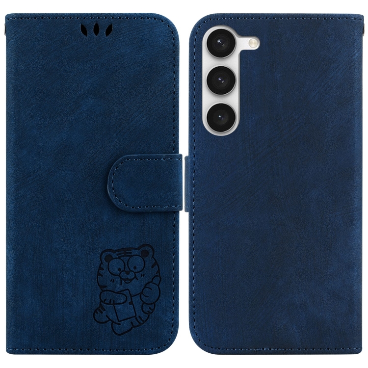 For Samsung Galaxy S23+ 5G Little Tiger Embossed Leather Phone Case(Dark Blue)
For Samsung Galaxy S23+ 5G Little Tiger Embossed Leather Phone Case(Dark Blue)