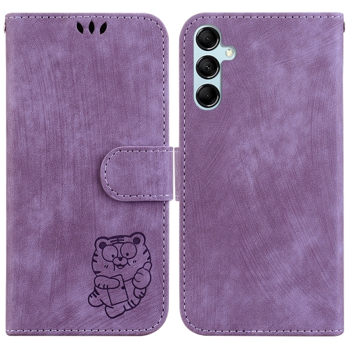 For Samsung Galaxy A15 Little Tiger Embossed Leather Phone Case(Purple)
For Samsung Galaxy A15 Little Tiger Embossed Leather Phone Case(Purple)