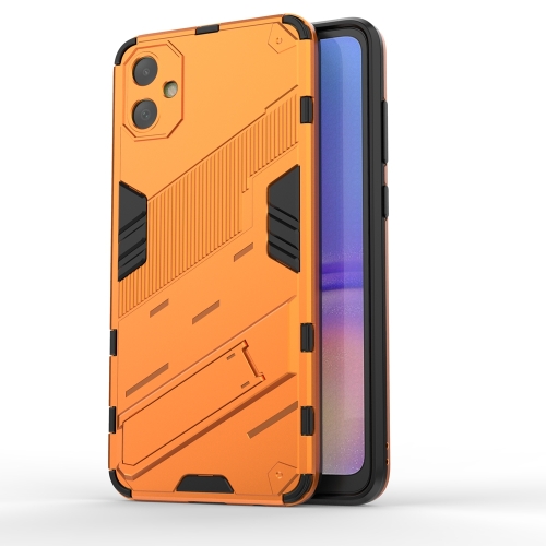 For Samsung Galaxy A05 4G Punk Armor 2 in 1 PC + TPU Shockproof Phone Case with Invisible Holder(Orange)
For Samsung Galaxy A05 4G Punk Armor 2 in 1 PC + TPU Shockproof Phone Case with Invisible Holder(Orange)