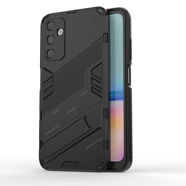 For Samsung Galaxy A05s 4G Punk Armor 2 in 1 PC + TPU Shockproof Phone Case with Invisible Holder(Black)
For Samsung Galaxy A05s 4G Punk Armor 2 in 1 PC + TPU Shockproof Phone Case with Invisible Holder(Black)