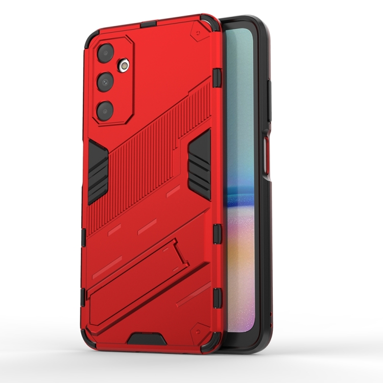 For Samsung Galaxy A05s 4G Punk Armor 2 in 1 PC + TPU Shockproof Phone Case with Invisible Holder(Red)
For Samsung Galaxy A05s 4G Punk Armor 2 in 1 PC + TPU Shockproof Phone Case with Invisible Holder(Red)