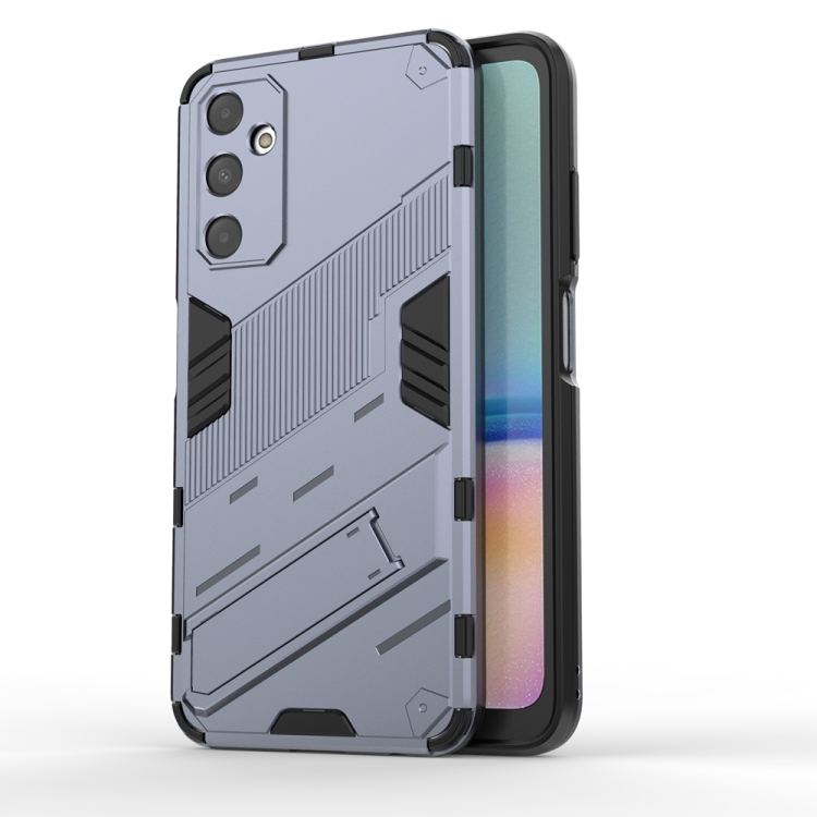 For Samsung Galaxy A05s 4G Punk Armor 2 in 1 PC + TPU Shockproof Phone Case with Invisible Holder(Grey)
For Samsung Galaxy A05s 4G Punk Armor 2 in 1 PC + TPU Shockproof Phone Case with Invisible Holder(Grey)