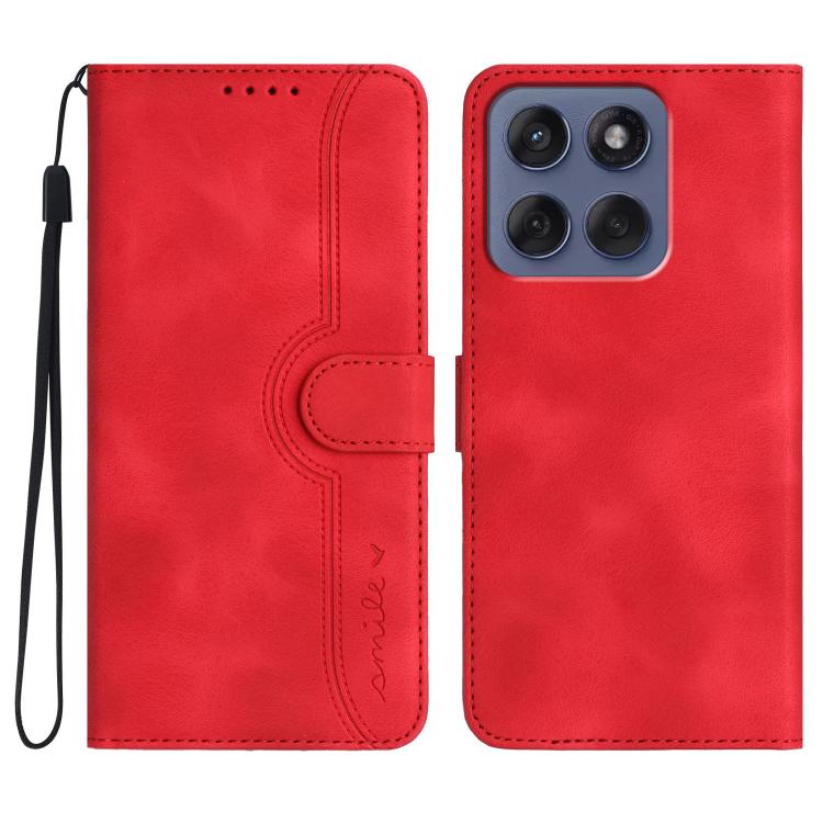 For Motorola Edge 60 Fusion / Edge 5G 2025 Heart Pattern Skin Feel Leather Phone Case(Red)
For Motorola Edge 60 Fusion / Edge 5G 2025 Heart Pattern Skin Feel Leather Phone Case(Red)