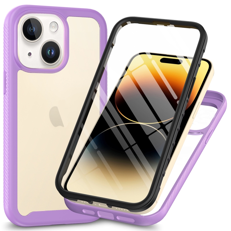 For iPhone 15 Starry Sky Solid Color Series PC + TPU Phone Case with PET Film(Purple)
For iPhone 15 Starry Sky Solid Color Series PC + TPU Phone Case with PET Film(Purple)
