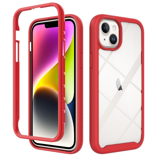 For iPhone 15 Plus Starry Sky Solid Color Shockproof TPU Clear PC Phone Case(Red)
For iPhone 15 Plus Starry Sky Solid Color Shockproof TPU Clear PC Phone Case(Red)