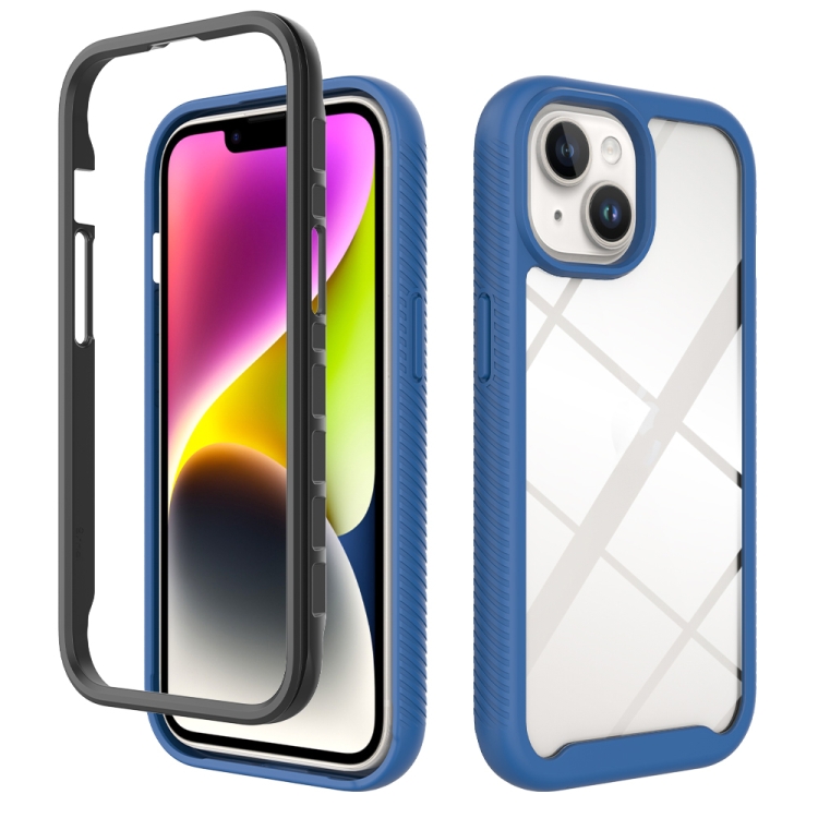 For iPhone 15 Starry Sky Solid Color Shockproof TPU Clear PC Phone Case(Dark Blue)
For iPhone 15 Starry Sky Solid Color Shockproof TPU Clear PC Phone Case(Dark Blue)