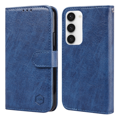 For Samsung Galaxy S23 5G Skin Feeling Oil Leather Texture PU + TPU Phone Case(Dark Blue)
For Samsung Galaxy S23 5G Skin Feeling Oil Leather Texture PU + TPU Phone Case(Dark Blue)